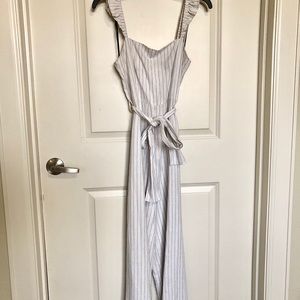 Striped Jumpsuit